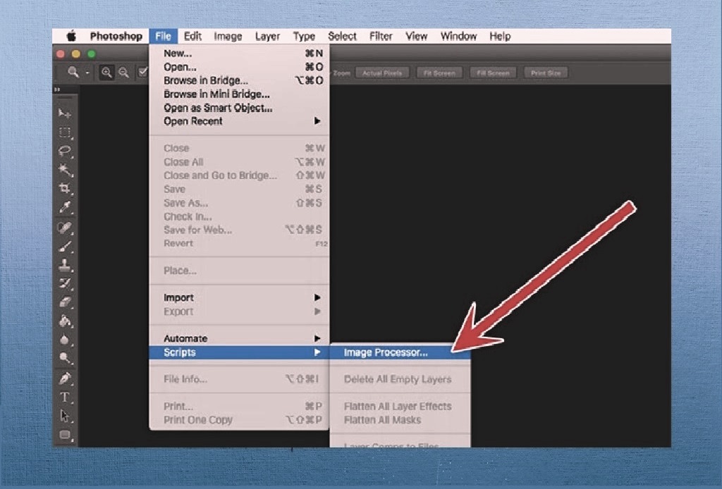 photoshop image processor